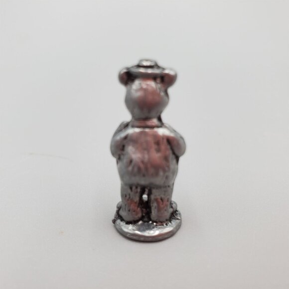 Fozzie Bear Monopoly Token Figure Muppets Miniature Metal 1" Mini Fig - Picture 8 of 8